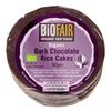 Biofair Organic Fair Trade Dark Chocolate Rice Cakes 50g (Pack of 6) view 1