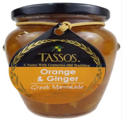 Tassos Orange And Ginger Greek Marmalade (25 oz) (1 Jar)