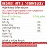 GoGo squeeZ Organic Applesauce, Apple Strawberry, 3.2 Ounce (4 Pouches), Gluten Free, Vegan Friendly, Unsweetened Applesauce, Recloseable, BPA Free Pouches view 4