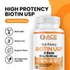 ACE NUTRITION High Potency Biotin USP (D-Biotin) 100mg (100,000mcg) (3) view 2