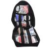 MFASCO Molle Individual First Aid Kit (IFAK)- Compact Emergency Medical Bag with Tourniquet, Trauma Supplies for Camping, Hiking, Car, Boat - Black Molle Case, Large 41 Pcs, 9 x 6.5 x 3 Inches view 1
