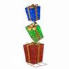The Gerson Company 72'' High Stacked Glittering Gift Boxes view 1