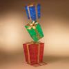 The Gerson Company 72'' High Stacked Glittering Gift Boxes view 3