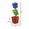 The Gerson Company 72'' High Stacked Glittering Gift Boxes view 4