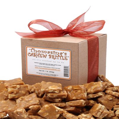 Thomasina's Cashew Brittle Snack
