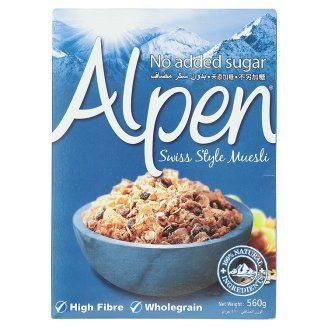 Alpen Swiss Style Muesli No Sugar Added Breakfast Cereal Wholegrain (560g , 2 pcs) By Thaidd