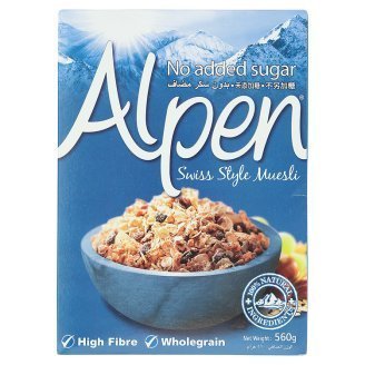 Alpen Swiss Style Muesli No Sugar Added Breakfast Cereal Wholegrain (560g , 2 pcs) By Thaidd