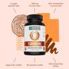 Zhou Turmeric Curcumin with Ginger - Turmeric and Ginger Supplement for Women and Men, Curcuminoids with Black Pepper Extract for Digestion and Digestive Health - 90 Veggie Capsules view 4