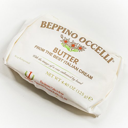 Unsalted Italian Butter from Fresh Cream by Beppino Occelli (9 ounce)