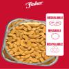 Fisher Snack Cashew Halves and Pieces, 24 Ounces, Roasted with Sea Salt, No Artificial Colors or Flavors, 100% Recyclable view 4