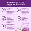Vegan Liver Cleanse Detox & Repair  Herbal Liver Support Supplement w/ Silymarin Milk Thistle, Zinc, Dandelion Root & Artichoke Extract for Enzyme Support, Energy & Healthy Digestion. 60 Capsules view 4