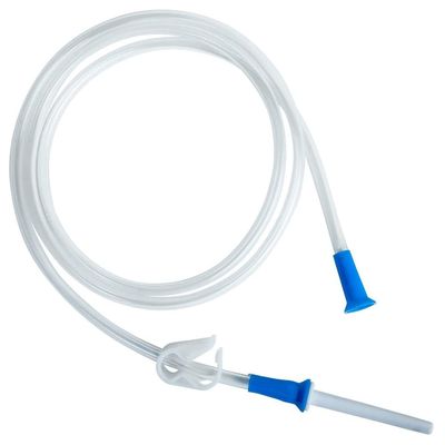 HealthAndYoga Replacement Enema Tubing Super Economical, Hygienic, Medical Grade PVC - 1.5 Meter with Hose Clamp and Nozzle Enema Supplies Compatible with most Bucket Bag Kits (1 Set)