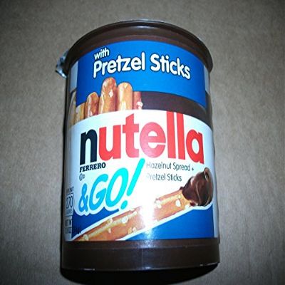 Nutella Ferrero + Pretzel Sticks To Go Snacks Lot of 2 packs