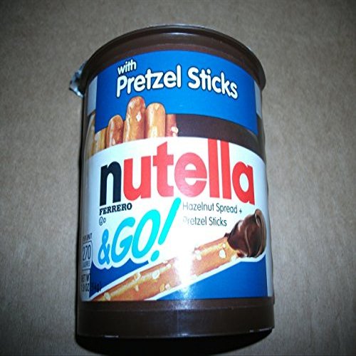 Nutella Ferrero + Pretzel Sticks To Go Snacks Lot of 2 packs