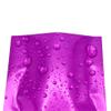 100PCS Glossy Purple/Rose Metallic Foil Open Top Mylar Sample Bags 7x10cm (2.7x3.9") view 3
