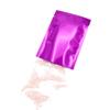 100PCS Glossy Purple/Rose Metallic Foil Open Top Mylar Sample Bags 7x10cm (2.7x3.9") view 4