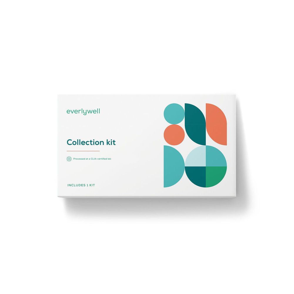 Everlywell at-Home Thyroid Test Collection Kit for Women and Men, Get Accurate Results at Home from a CLIA-Certified Lab Within Days, for Ages 18 Plus