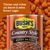 BUSH'S BEST 16 oz Canned Country Style Baked Beans, Source of Plant Based Protein and Fiber, Gluten Free, (Pack of 12) view 4