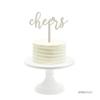 Andaz Press Party Wood Cake Toppers, Cheers, 1-Pack, New Years Decor 2026 view 2