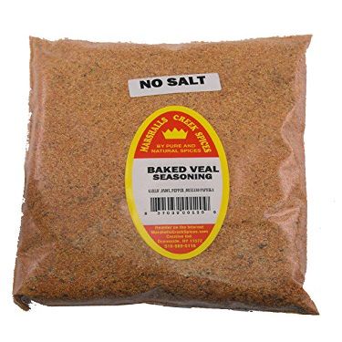 Marshalls Creek Spices (3 pack) BAKED VEAL SEASONING NO SALT REFILL