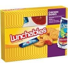 OSCAR MAYER LUNCHABLES CHICKEN DUNKS PACK OF 3