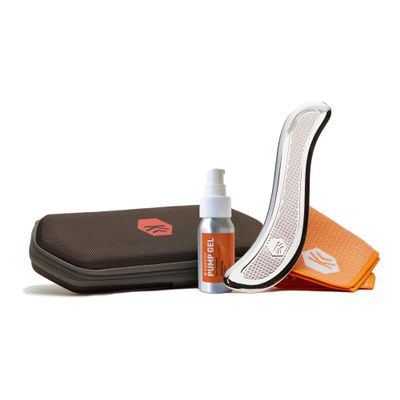 SIDEKICK Echo Muscle Scraper - Steel Gua Sha Tool - w/Patented Anti-Fatigue Grip - Full Kit Included Designed for IASTM to Relieve Neck, Shoulder, Back and Muscle Pain - (Stainless Steel)