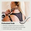 SIDEKICK Echo Muscle Scraper - Steel Gua Sha Tool - w/Patented Anti-Fatigue Grip - Full Kit Included  Designed for IASTM to Relieve Neck, Shoulder, Back and Muscle Pain - (Stainless Steel) view 4