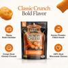 Umlands Crunchy Cheese  Cheddar (1.9 oz Bag) | 100% Real Wisconsin Cheese, Keto, Low-Carb, High-Protein, Gluten-Free, Shelf-Stable Snack view 4