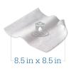 Comfort Shield Barrier Cream Cloths - 3 cloths/pk - Incontinence Skin Care Wipes #7503 (1 Package, 3 Wipes) view 3