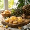 Mavuno Harvest Pineapple Dried Fruit Snacks | Organic Dried Pineapple Chunks| Gluten Free Healthy Snacks for Kids and Adults | No Sugar Added, Vegan, Non GMO, Direct Trade | 2 Ounce, Pack of 3 view 3