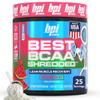 BPI Sports Best BCAA Shredded - Caffeine Free Thermogenic Recovery Drink, Lean Muscle Building BCAA Powder For Women and Men, Preworkout BCAAs Amino Acids Drink- Watermelon ICE - 25 Servings view 1