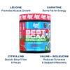 BPI Sports Best BCAA Shredded - Caffeine Free Thermogenic Recovery Drink, Lean Muscle Building BCAA Powder For Women and Men, Preworkout BCAAs Amino Acids Drink- Watermelon ICE - 25 Servings view 4