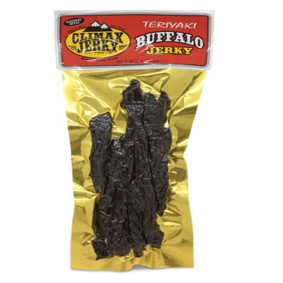 BEST Premium Natural Style Kippered Cut Thick Strips 1.75 OZ. Buffalo Jerky - No Preservatives - High Protein - Low Carbs - Buy Multiple Packs & Save! (Buffalo Teriyaki, Teriyaki 1 Pack)