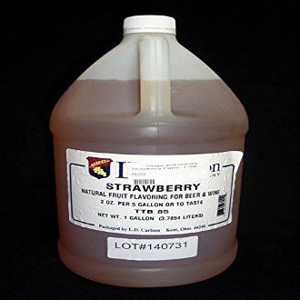 Brewer's Best All Natural Flavorings - Strawberry 128 oz