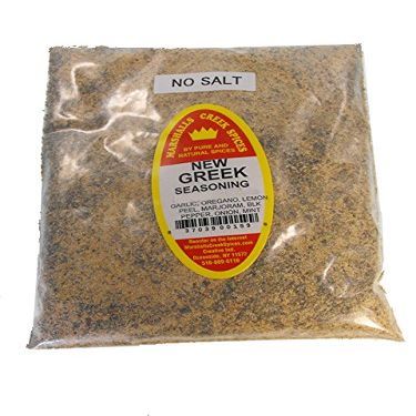 Marshalls Creek Spices (3 pack) NEW GREEK SEASONING, NO SALT (with mint & onion) REFILL