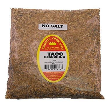 Marshalls Creek Spices (3 pack) TACO SEASONING NO SALT REFILL