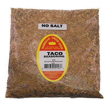Marshalls Creek Spices (3 pack) TACO SEASONING NO SALT REFILL