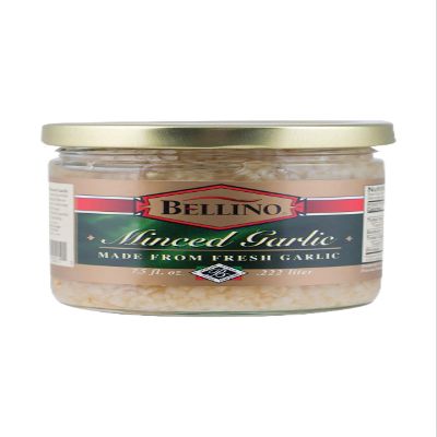 Bellino Garlic Minced, 7.5 Ounce (Pack of 12)