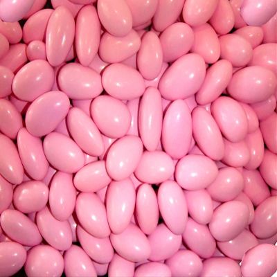 Sconza Jordan Almonds Pink 1 Pound (16 OZ)