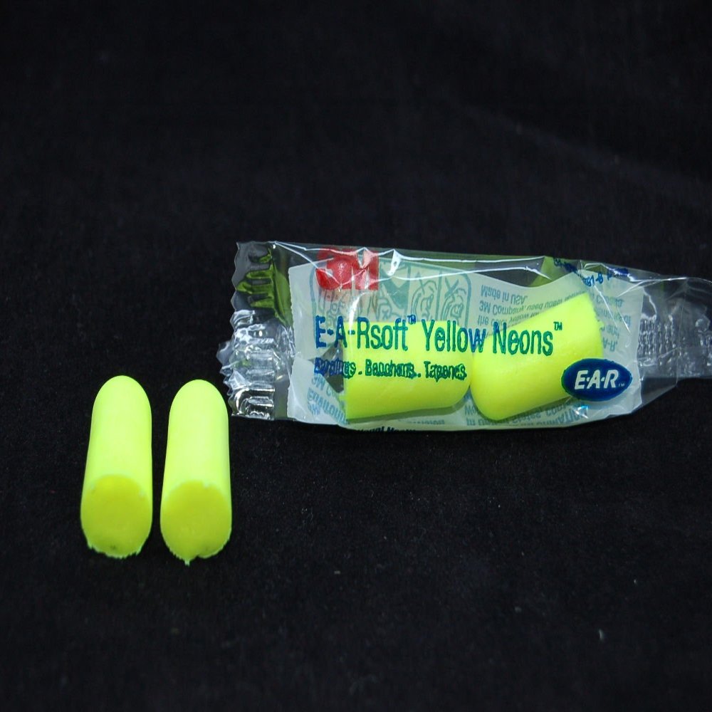 50 Pairs 3M 312-1250 Earsoft, Yellow Neons, Uncorded Ear Plugs, 33db, Foam Ear Plugs for Sleeping, Motorcycle, Study, Working etc
