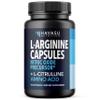 L-Arginine Capsules with L-Citrulline - Nitric Oxide Supplement - L Arginine and L Citrulline Blend - 60 Count - Vegan, Non-GMO Capsules for Performance, Endurance and Muscle Support - 1 Month Supply view 1