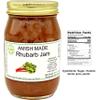 Amish Jam - Two 18 Oz Jars (Rhubarb) view 2