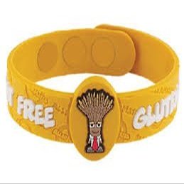 AllerMates Child Medical Alert Wheat Gluten Allergy Bracelet