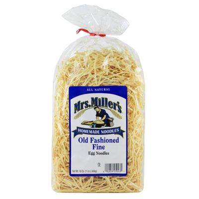 AmishTastes Mrs. Miller's Old-Fashioned Fine Noodles, 16 Oz. (Pack of 4)