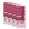 Elements Truffles Rose Cardamom Flavoured Dark Chocolate Bar| Ayurvedic, Vegan & Gluten Free | No Refined Sugar & Artificial Flavours | Enriched with Cocoa, Coconut Sugar & Cardamom 50g (Pack of 4) view 1