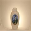 Light House Funeral Urn - Cremation Urn for Human Ashes - Hand Made Pottery view 2