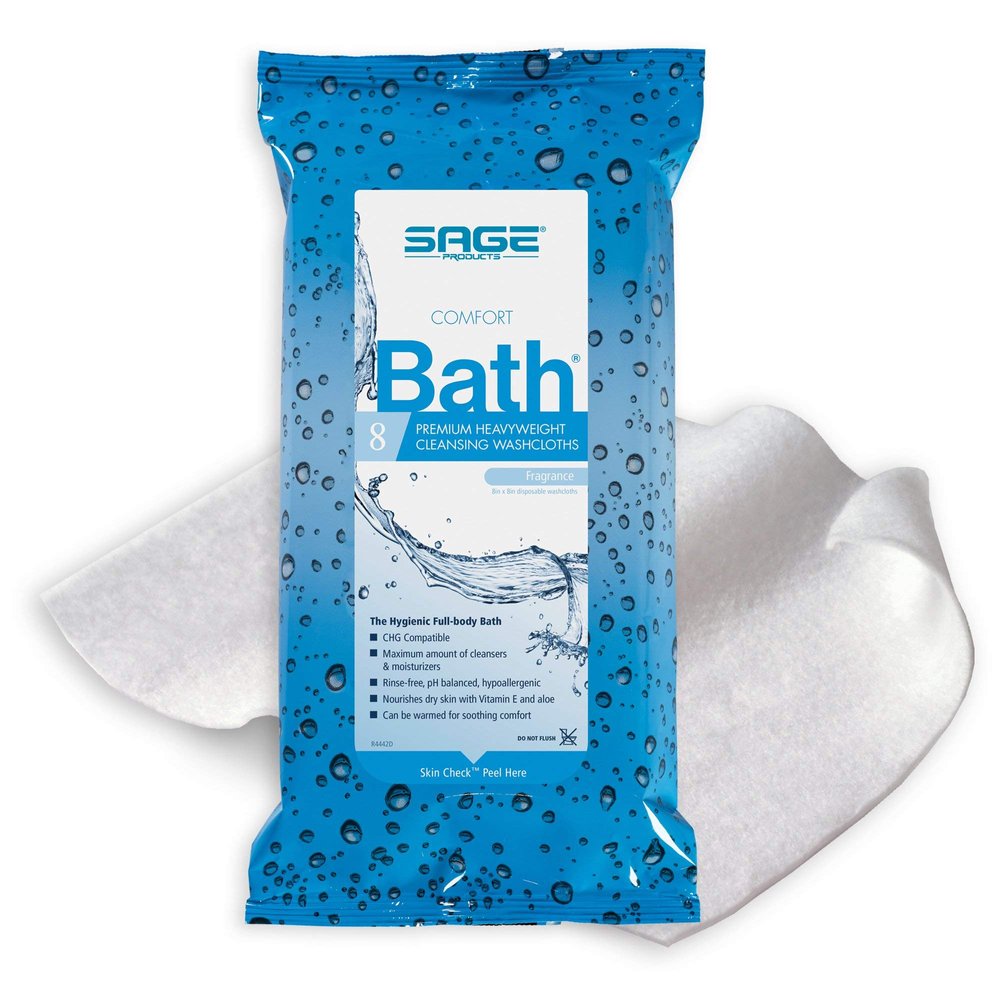 MCK79001700 - Bath Wipe Comfort Bath Soft Pack Aloe Clean Scent
