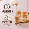 PBfit 8 Ounce Classic Peanut Butter Powder, Powdered Peanut Butter Spread From Real Roasted Peanuts, 8g of Protein 8% DV, Gluten-Free, 60 calories, 87% less fat (Pack of 1) view 2