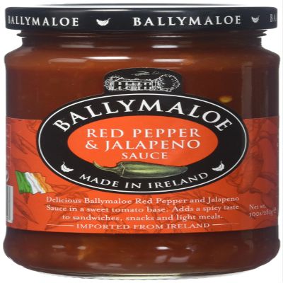 Ballymaloe Red Pepper & Jalapeno Sauce, 10 Ounce