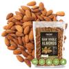 Raw California Almonds 16 oz (1 lb) | Natural | Whole | Batch Tested Gluten & Peanut Free | No PPO | Non-GMO | No Herbicide | Healthy Protein boost | Premium Quality | for Snacking, Baking, Cooking view 1
